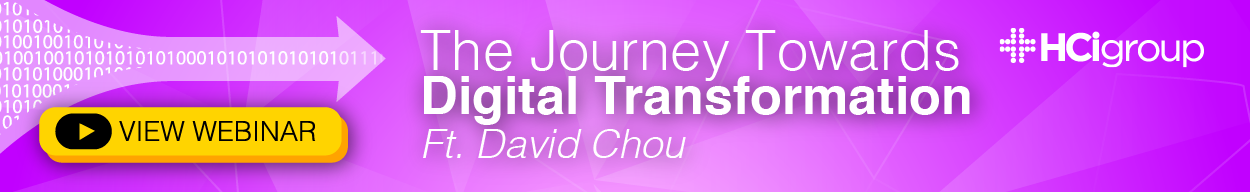 The Journey Towards  Digital Transformation Webinar Ft. David Chou