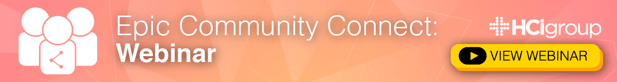 Epic Community Connect Webinar