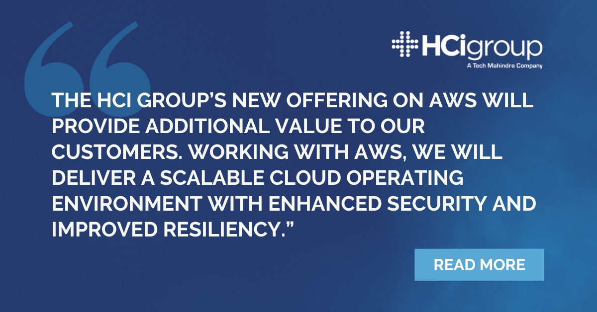 The HCI Group Supports Healthcare Organizations Moving EHR to AWS