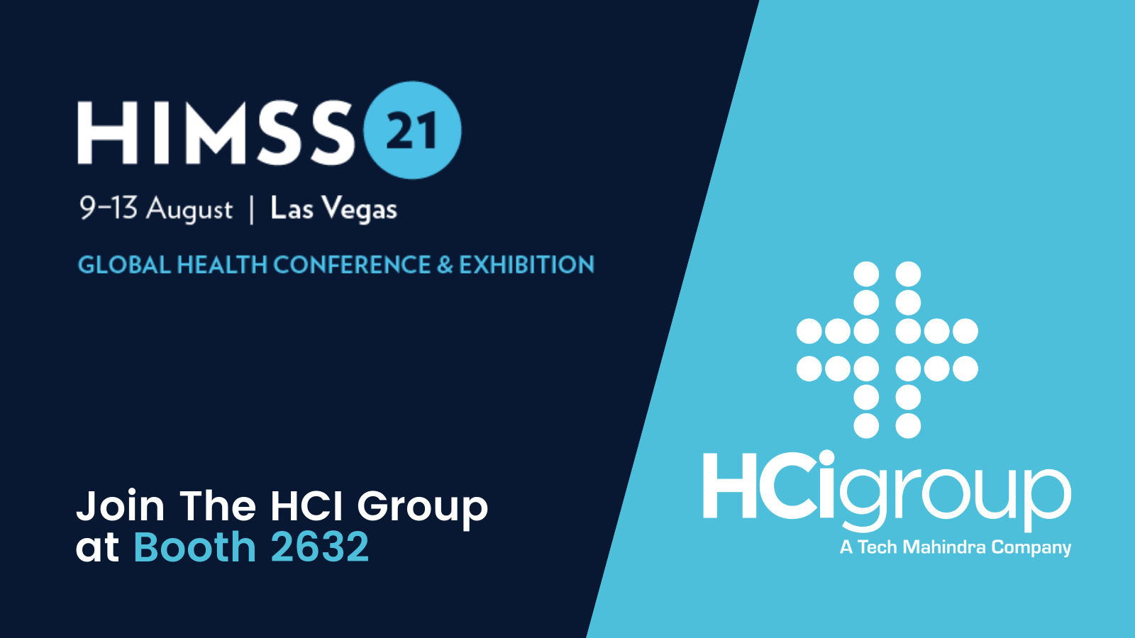 The HCI Group attending HIMSS21 Global Conference